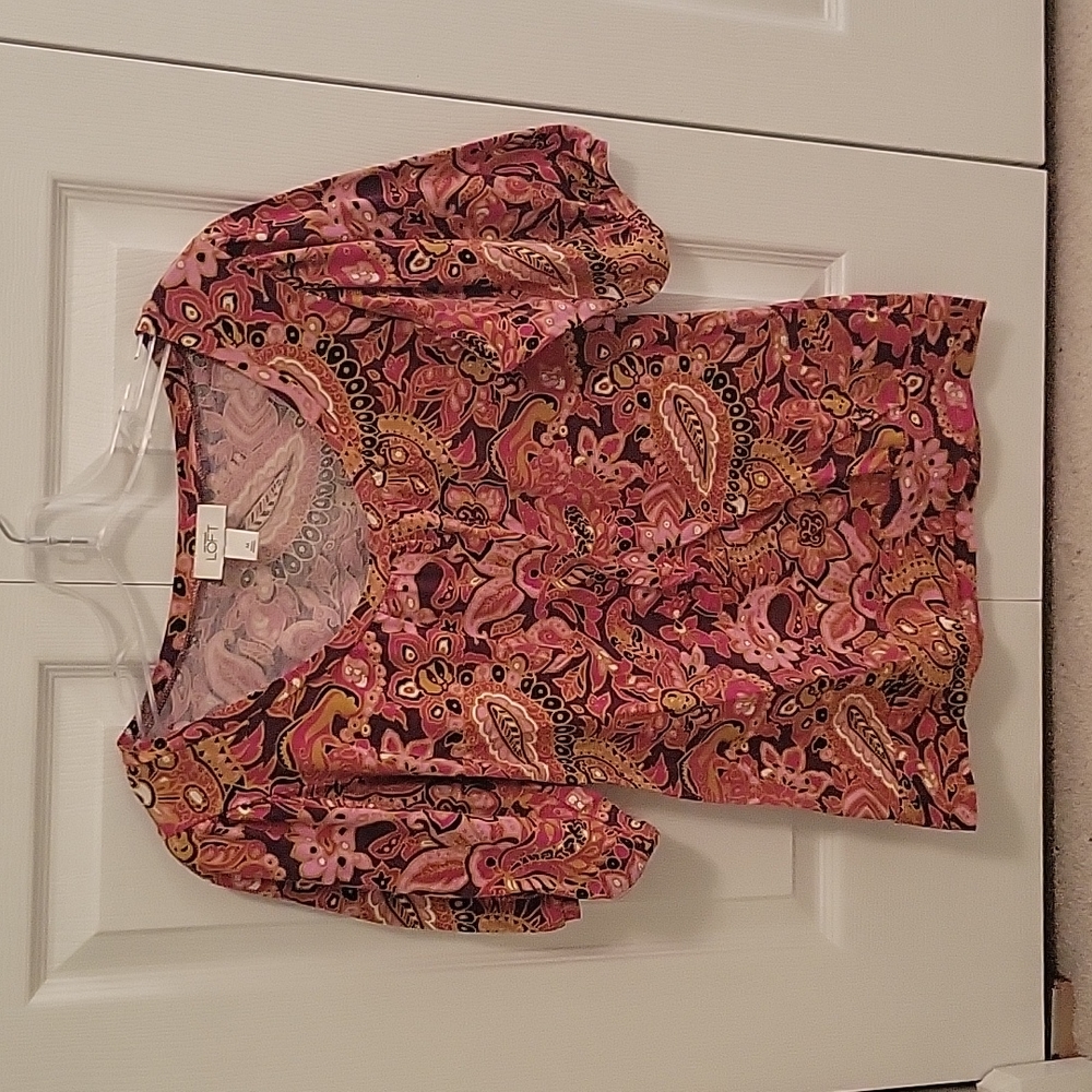 Loft short sleeve top